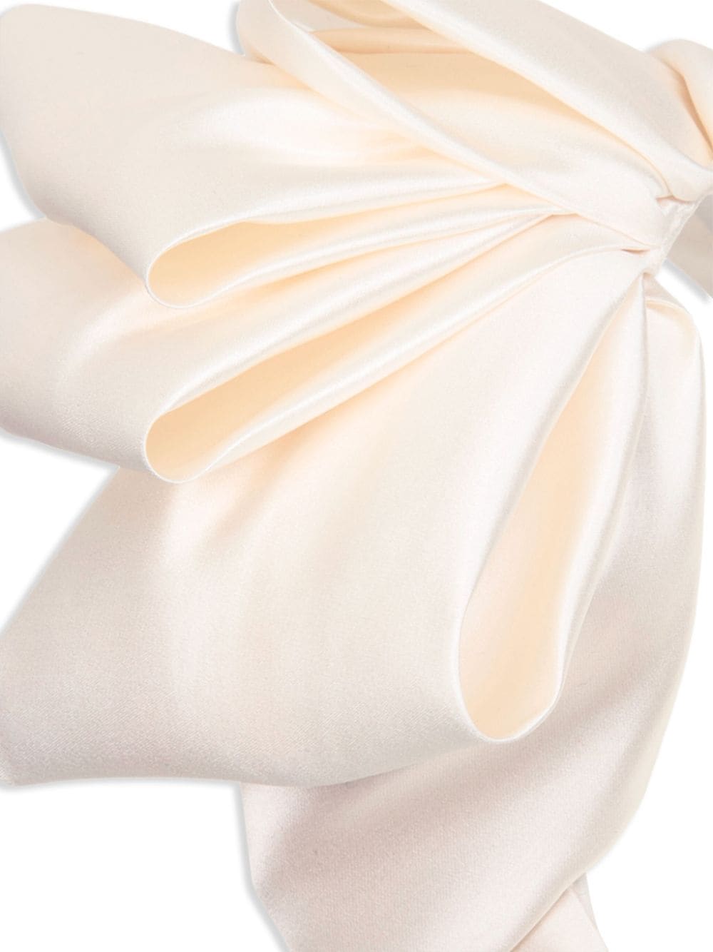 Shop Jennifer Behr Odella Bow Silk Headband In White
