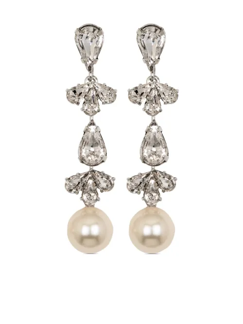 Boucles d'oreilles Betta à ornements en cristal - Jennifer Behr - Modalova