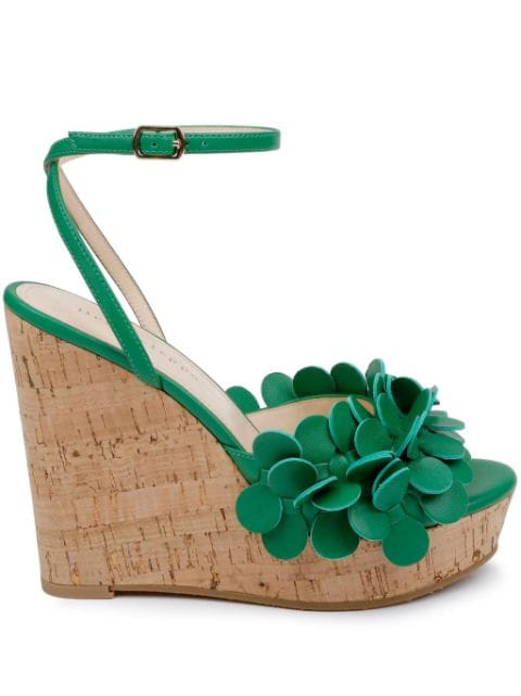 Dee Ocleppo Madrid leather wedge sandals