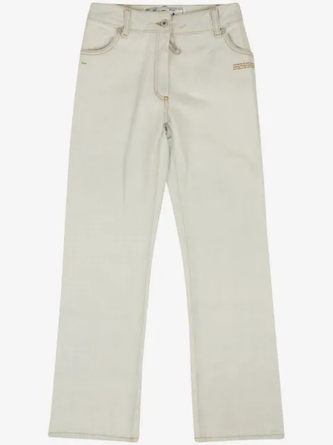 Off-White クロップドジーンズ