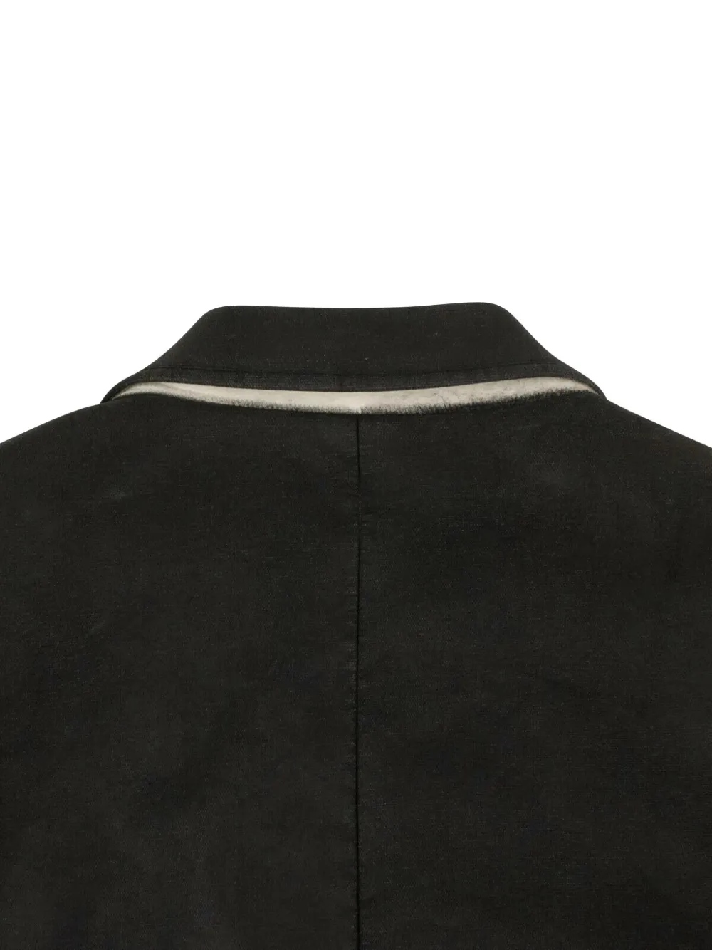 Off-White Paint Double-Breasted Blazer "Black" Zwart