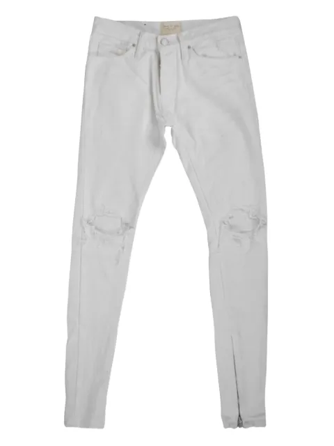 Fear Of God skinny jeans con efecto envejecido