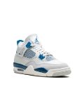 Jordan Kids Air Jordan 4 ""Military Blue"" sneakers - White