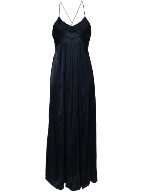 Zadig&Voltaire Rayonne satin maxi dress