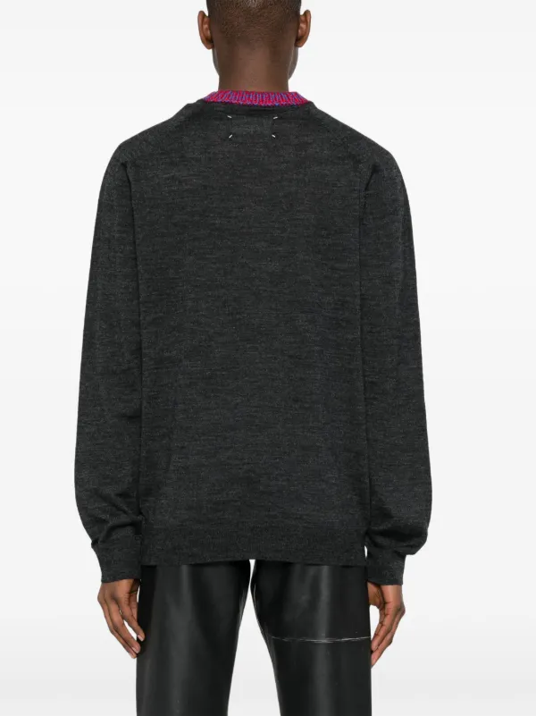 マルジェラ ニット セーター メゾン マルジェラ MAISON MARGIELA ニット セーター ネイビー