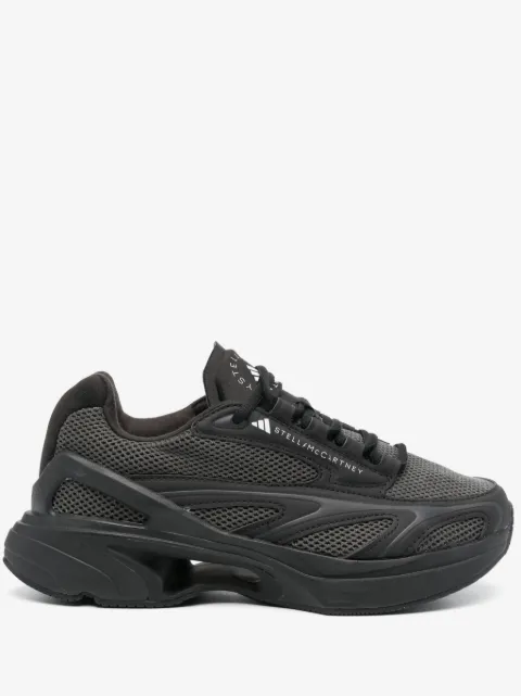 adidas by Stella McCartney tenis con paneles y logo estampado