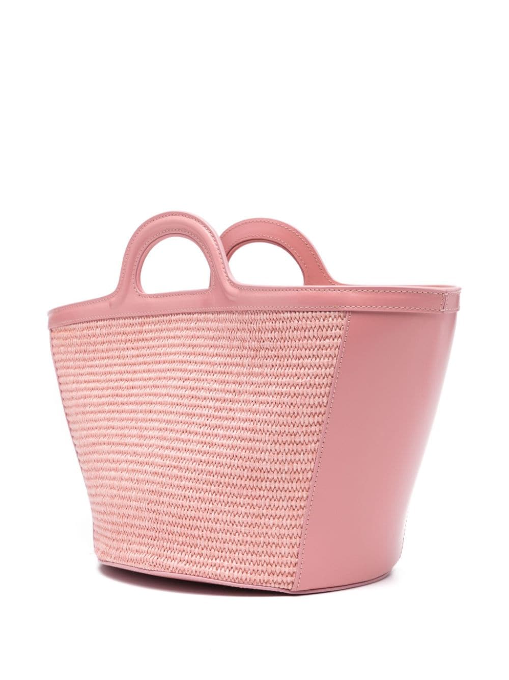 Shop Marni Small Tropicalia Interwoven Bag In Pink