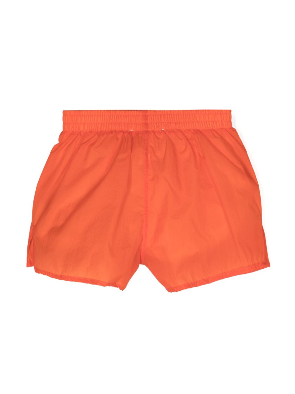 The Animals Observatory logo-print swim shorts - Orange