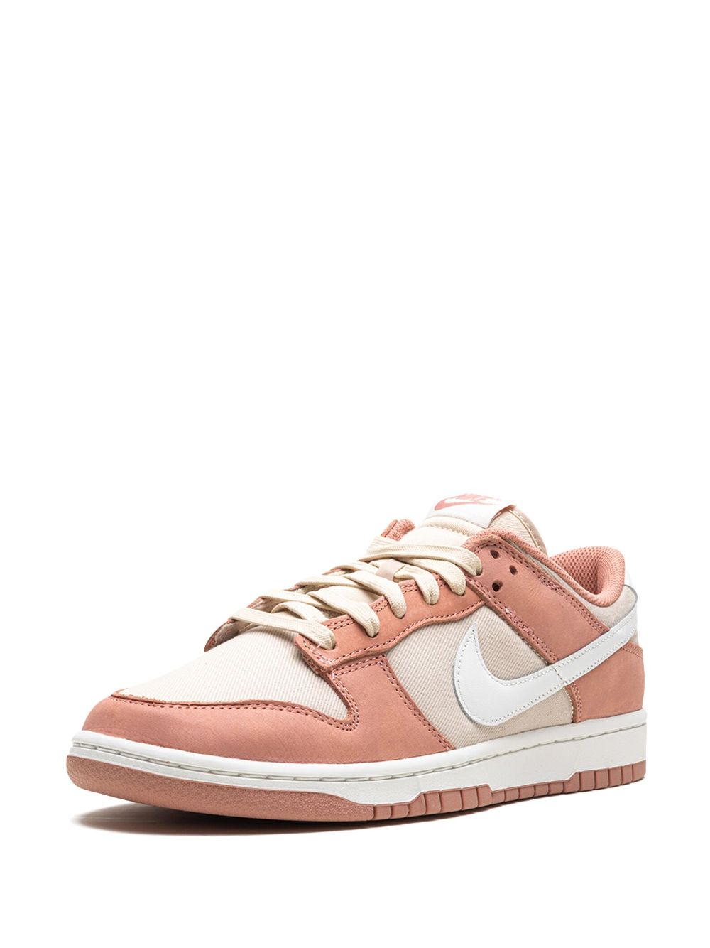 Shop Nike Dunk Low "red Stardust" Sneakers In Pink