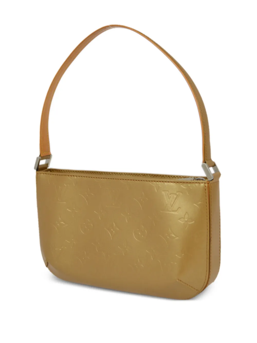 Pre-owned Louis Vuitton 2003  Fouler Handbag In Gold