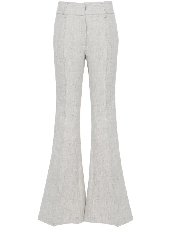 Gabriela Hearst Rhein フレアパンツ | グレー | FARFETCH JP
