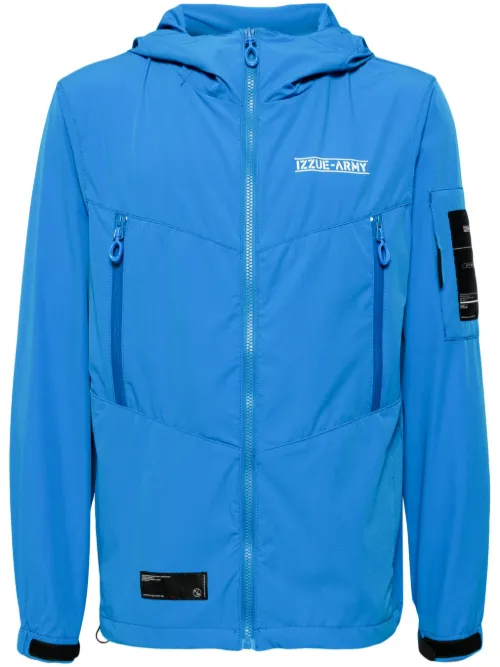 Izzue veste à logo imprimé - Bleu - izzue - Modalova
