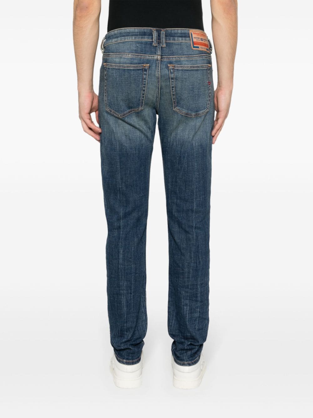 Shop Diesel 1979 Sleenker 09h67 Skinny Jeans In Blue