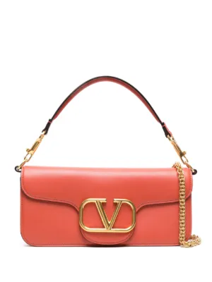 Valentino Garavani Loc Leather Shoulder Bag Farfetch