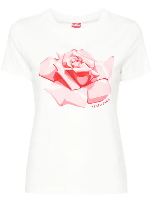 Kenzo 2025 roses shirt