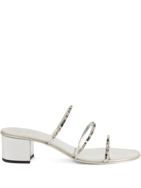 Giuseppe Zanotti crystal-embellished heeled sandals