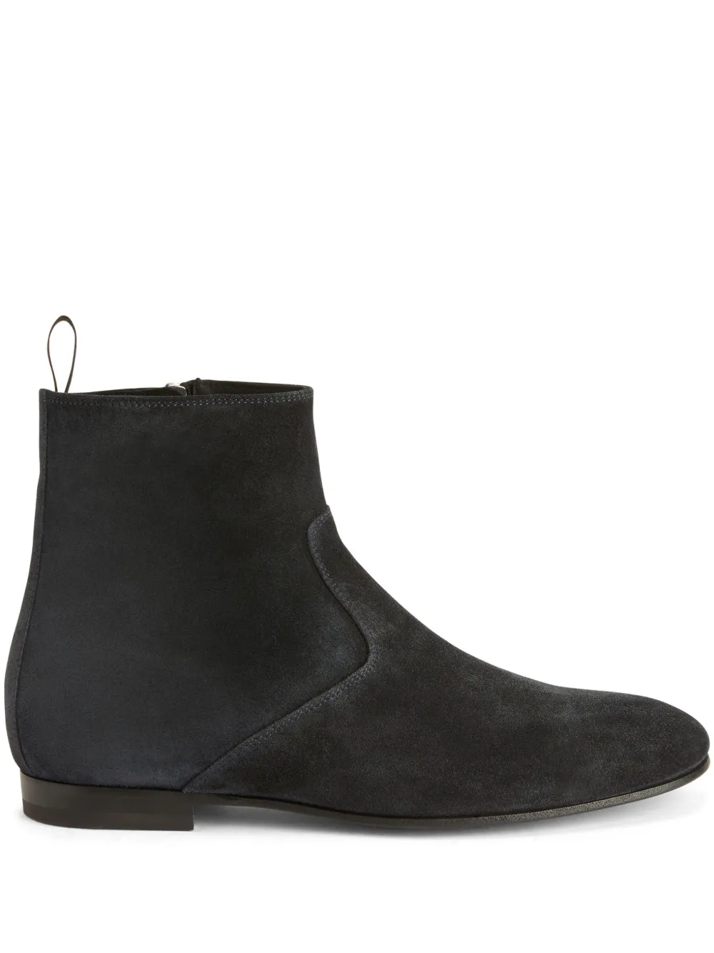 Giuseppe Zanotti Stivaletti Ron in suede - Marrone