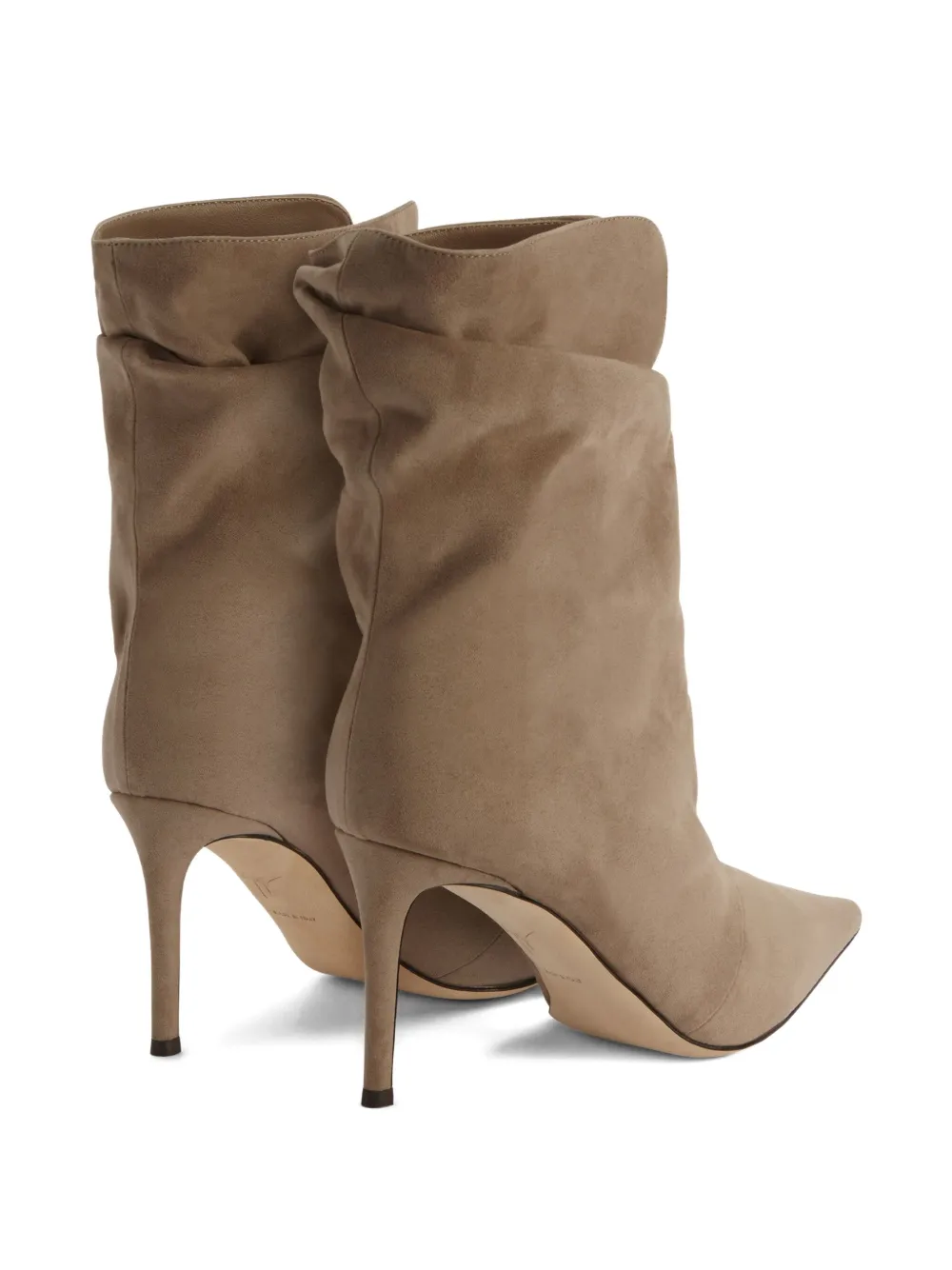 Giuseppe Zanotti Ron suede ankle boots Brown