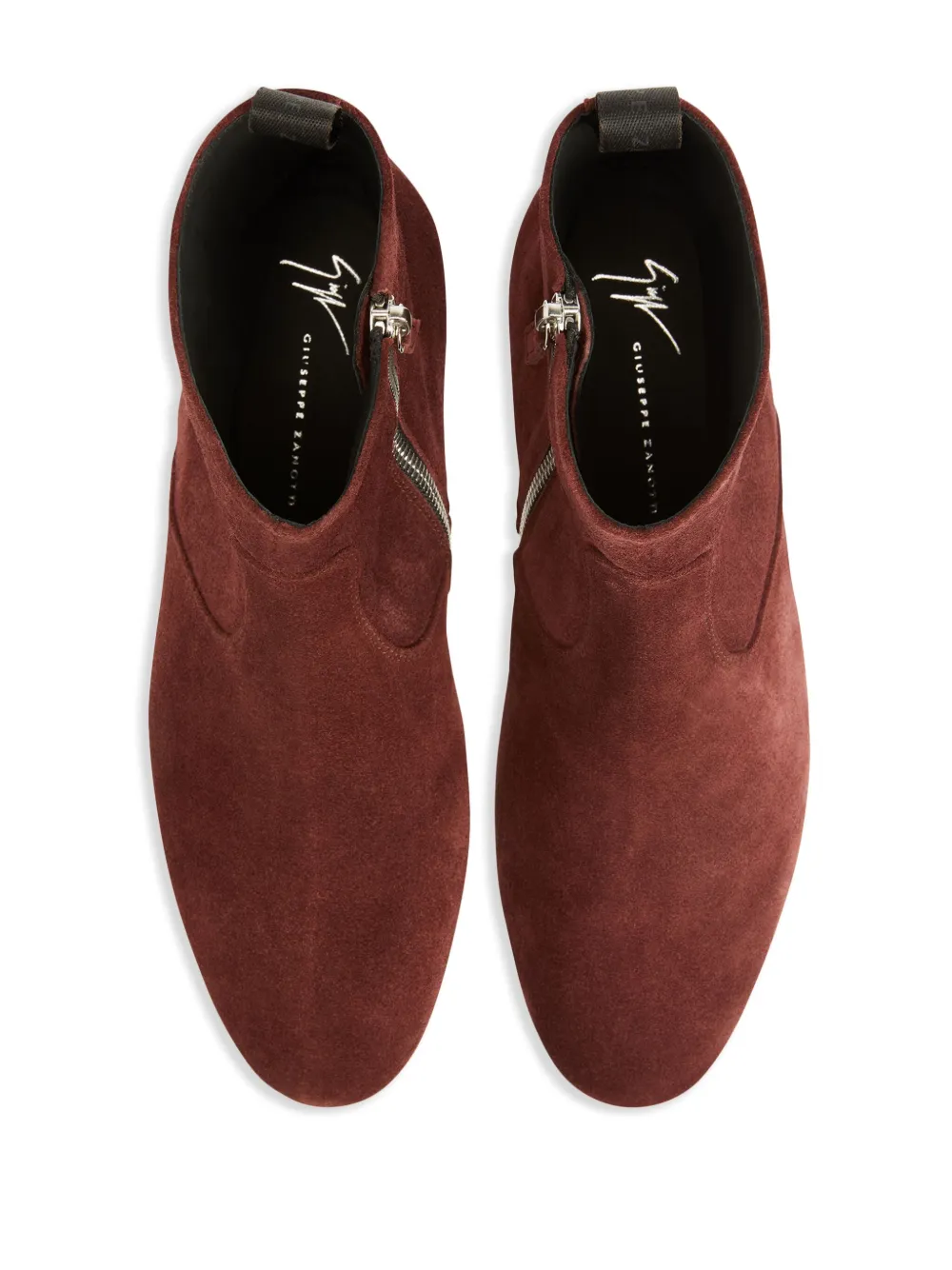 Giuseppe Zanotti Ron suede ankle boots Brown
