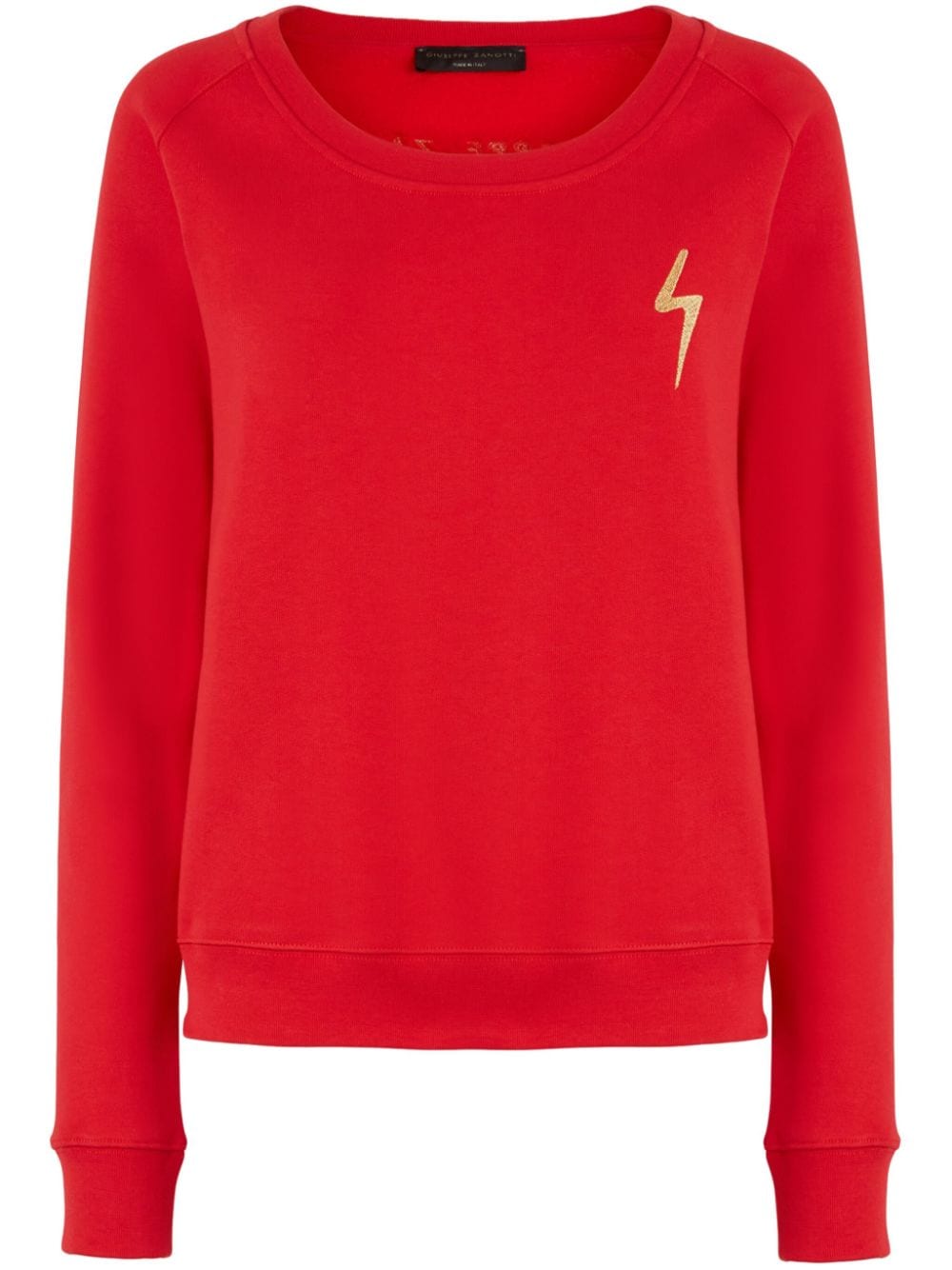 Shop Giuseppe Zanotti Hanane Cotton Sweatshirt In Red