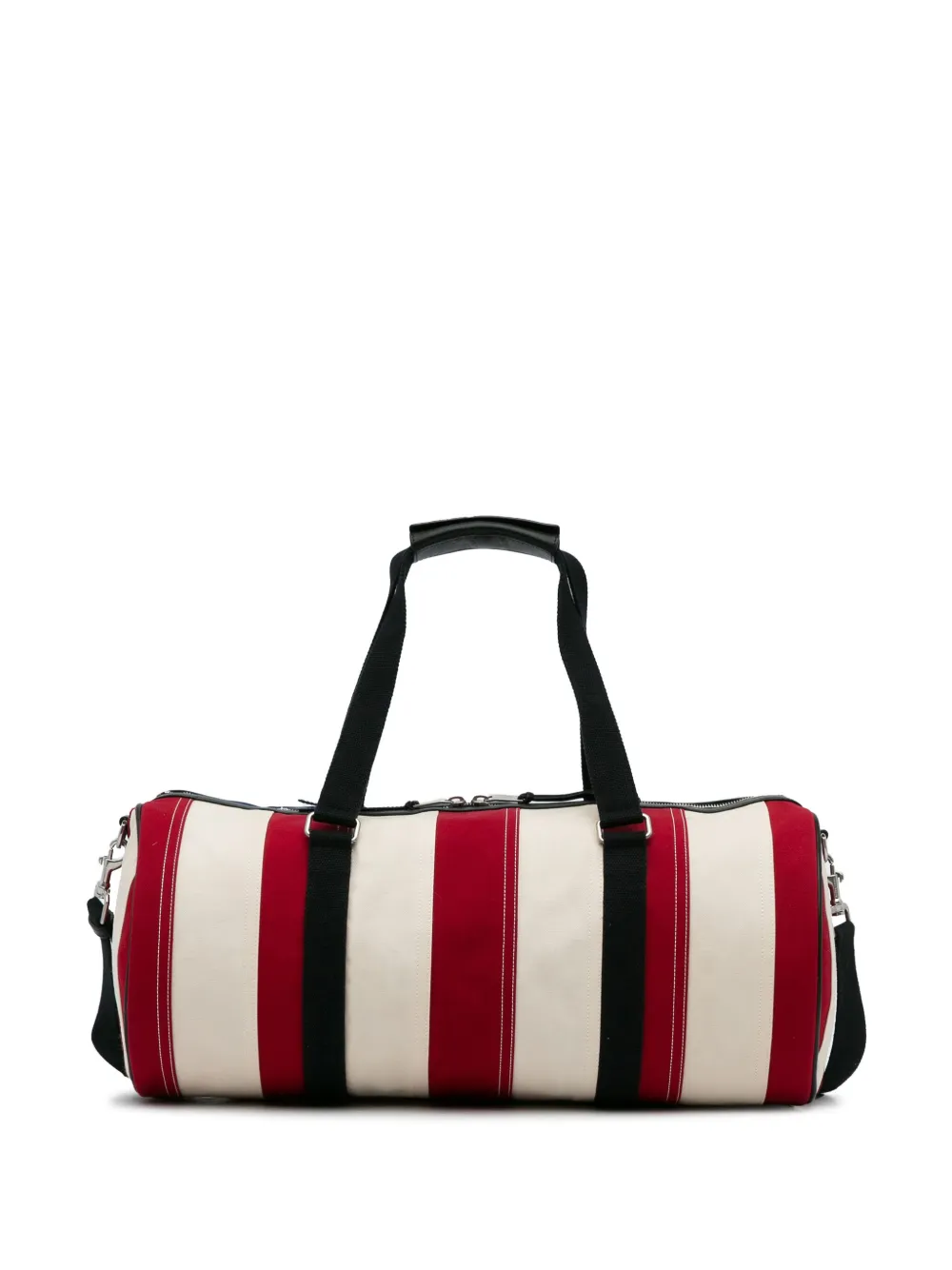 Saint Laurent Pre-Owned 2018 American Flag canvas travel bag - Rood