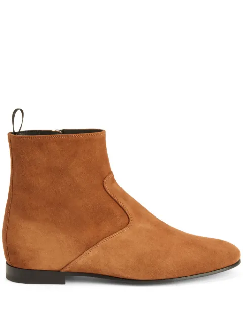 Giuseppe Zanotti Ron panelled suede ankle boots
