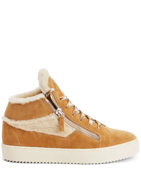 Giuseppe Zanotti Kriss Ice velour sneakers