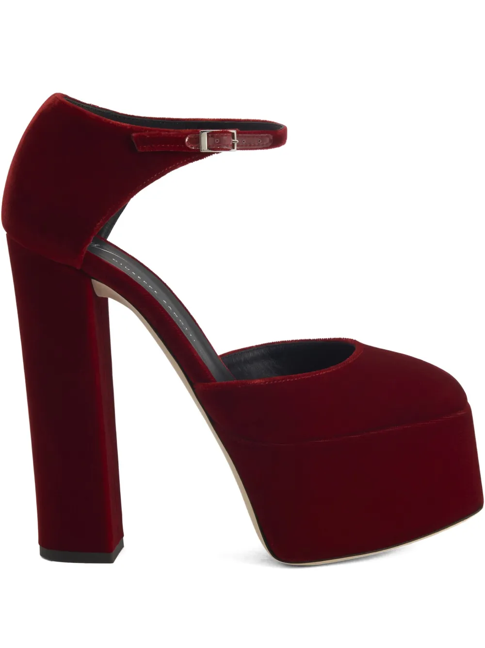 Giuseppe Zanotti 150mm Bebe ankle-strap platform pumps Red