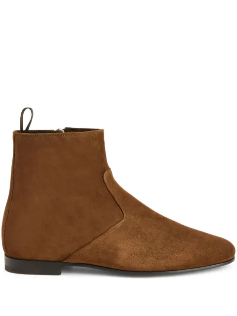 Giuseppe Zanotti Ron suede ankle boots