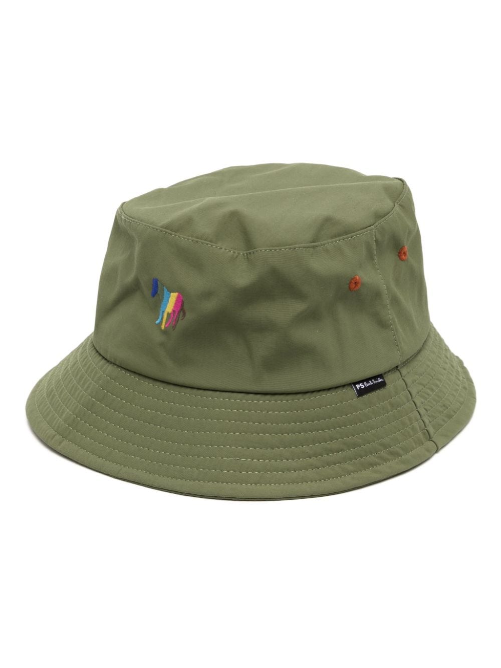 PS Paul Smith Zebra-motif bucket hat - Grün