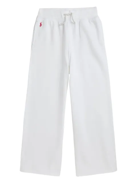 POLO RALPH LAUREN KIDS logo-embroidered tracksuit bottoms