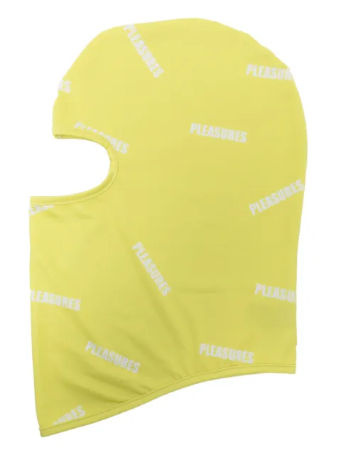 Pleasures logo-print stretch balaclava