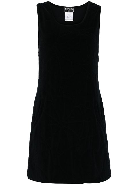 CHANEL 2011 quilted shift minidress Women