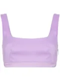 THE ANDAMANE bralette crop top - Purple