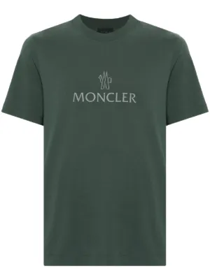 Mens grey moncler hot sale t shirt