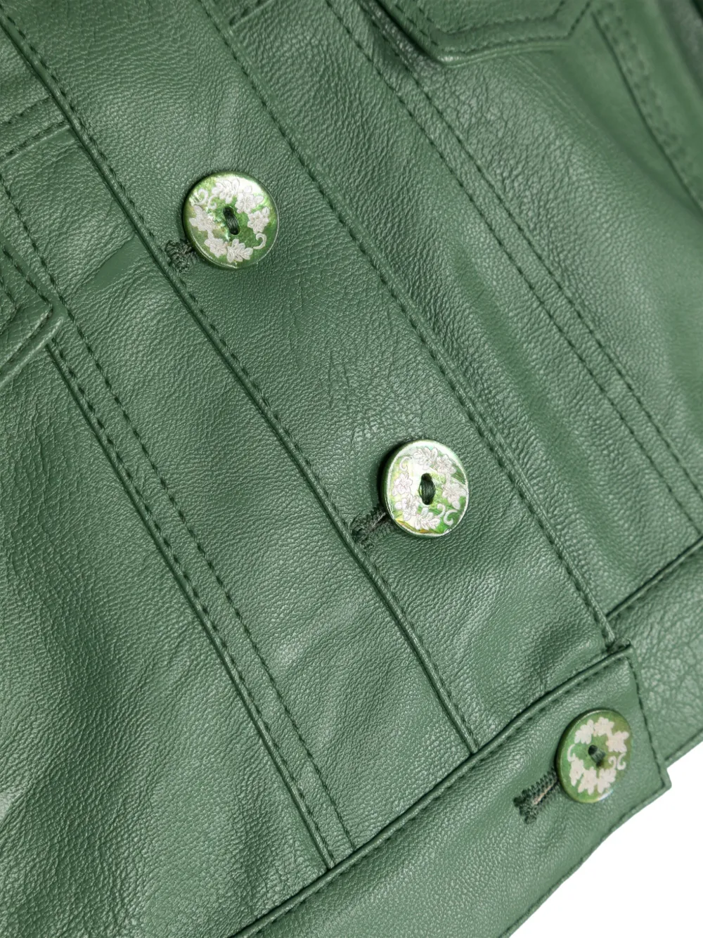 Colorichiari Jack van imitatieleer Groen