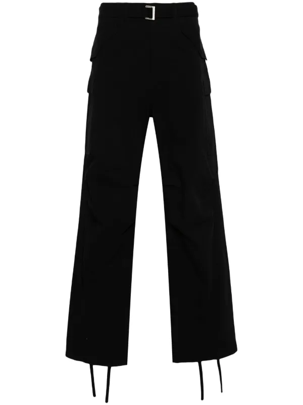 Sacai Ripstop Cargo Pants | Black | FARFETCH JO