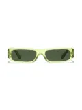 Dolce & Gabbana Kids Mini Me rectangle-frame sunglasses - Green