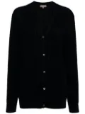 N.Peal V-neck open-knit cardigan - Blue