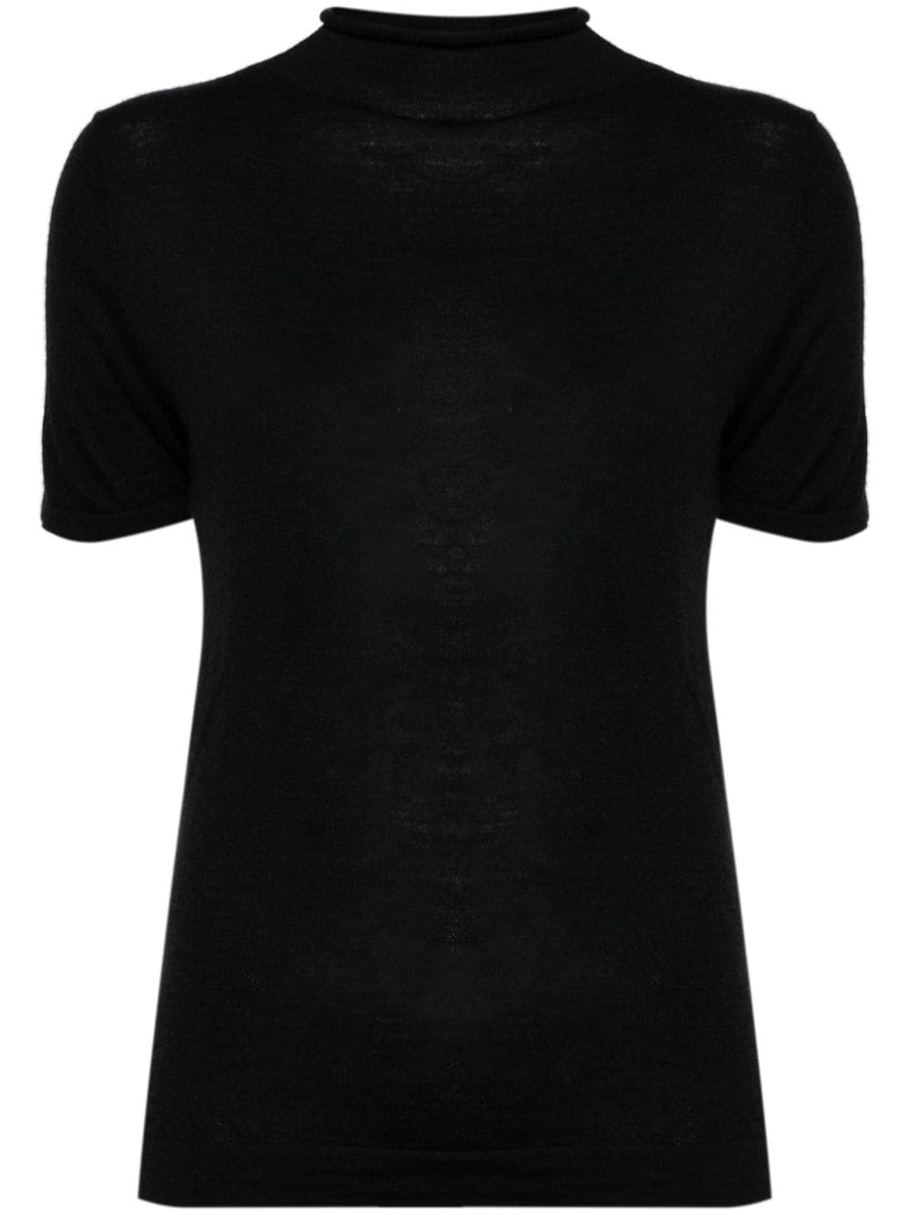 Shop N•peal Rosie Cashmere T-shirt In Schwarz