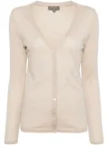 N.Peal Mia cashmere cardigan - Neutrals