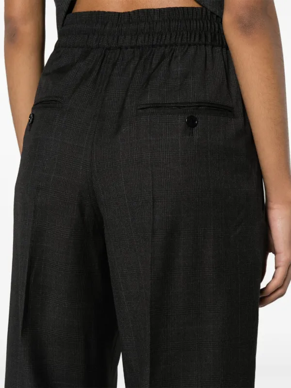パンツ Isabel Marant Charcoal Grey Pinstripe Liska Trousers Isabel Marant Charcoal Grey Pinstripe Liska Trousers | THE LIST