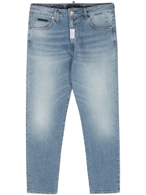 Philipp Plein Detroit Fit mid-rise straight-leg jeans Men