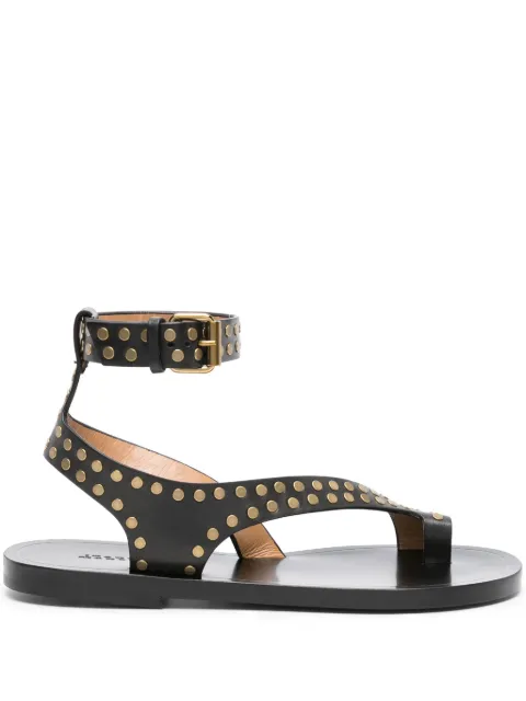 ISABEL MARANT Jiona studded leather sandals Women