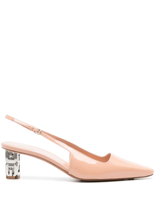 Givenchy G Cube 50mm Pumps Pink FARFETCH PL