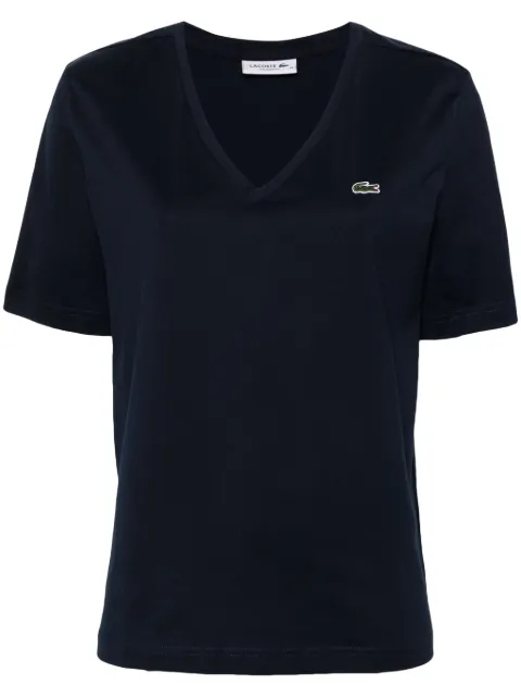 Lacoste playera con logo bordado