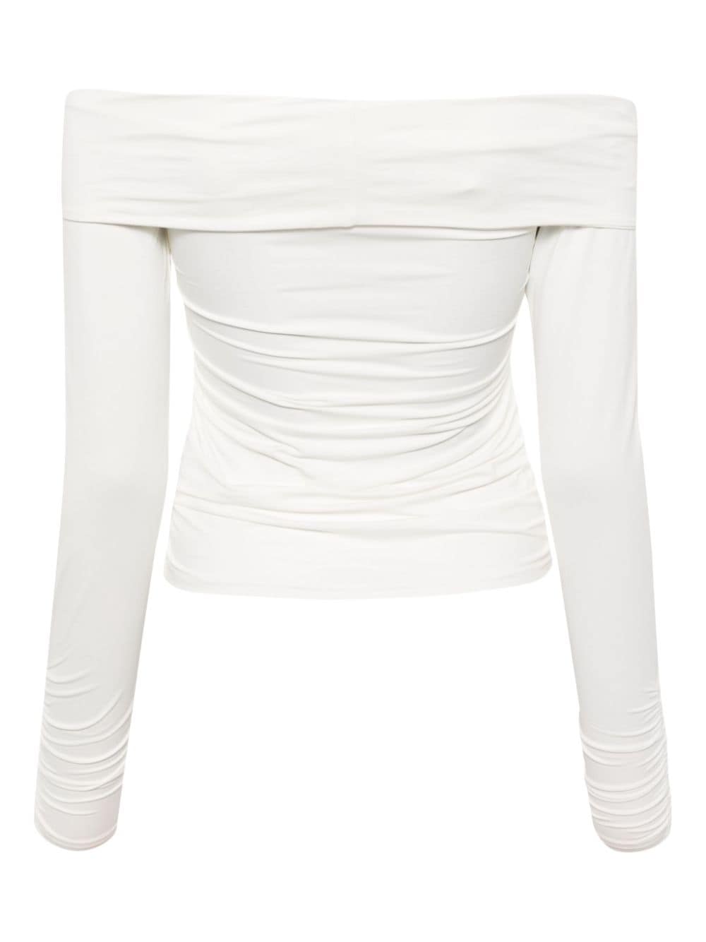 Gestuz Inaragz blouse met gedraaid detail - Wit