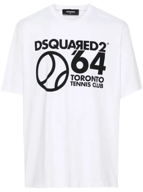 DSQUARED2 logo-print cotton T-shirt