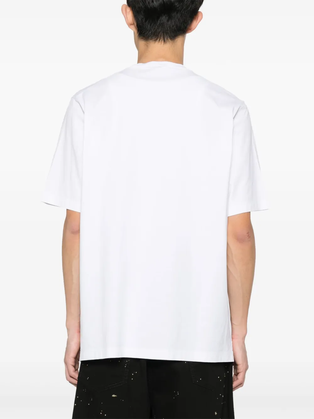 Dsquared2 Dsquared White Cotton Oversize T Shirt In White