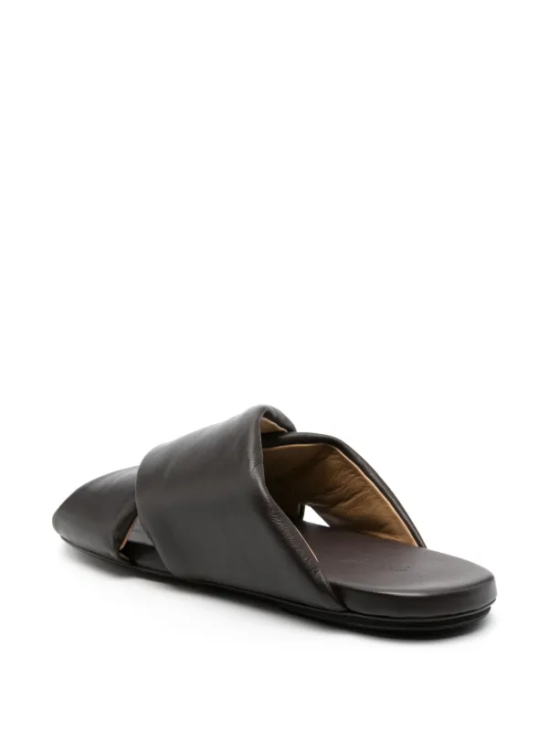 MARSELL｜SANDALS/SLIPPERS (MM4391 193180) Marsèll Spanciata Leather Sandals | Brown | FARFETCH